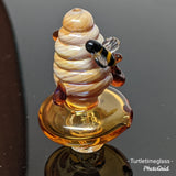 Bee hive honey drip spinner cap
